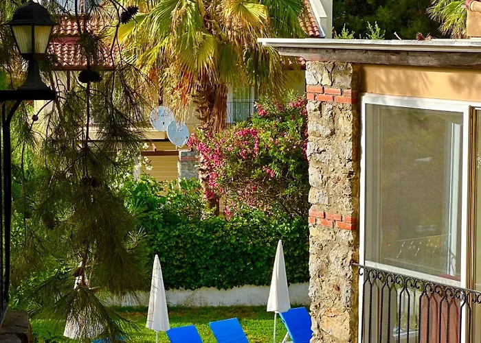 With A Private Pool And Mountain View In A Quiet Area Next To Fores Villa Fethiye
